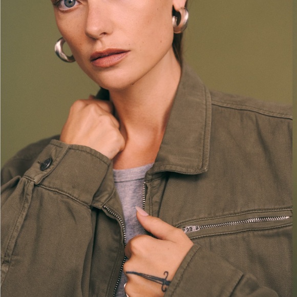 Reformation Marco Bomber Jacket - Picture 2 of 13